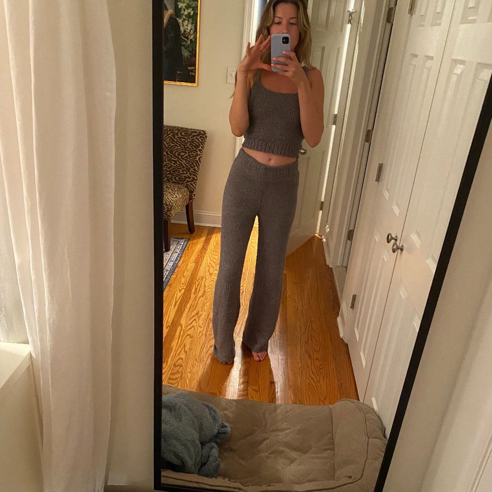 SKIMS Knit Pant & Tank Set